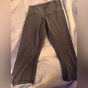 Lululemon gray crop pants 28” waist